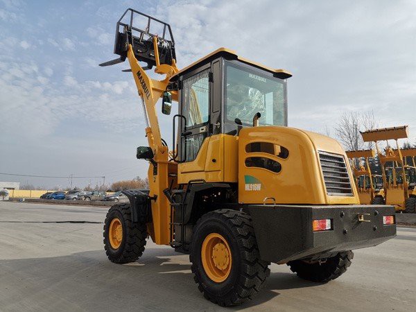 mini articulated wheel loader 2